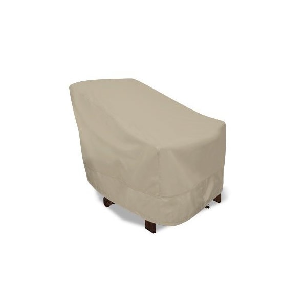 Eevelle MERIDIAN Series, Patio Arm Chair - Khaki, 43L x 32W x 38H MDCHRARM_43W_38D_32H-KHA - main